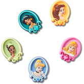 Crocs - Disney Princess 5 Pack Jibbitz™ charms for Women|Men|Kids|Jibbitz™ Charms
