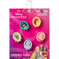Crocs - Disney Princess 5 Pack Jibbitz™ charms for Women|Men|Kids|Jibbitz™ Charms