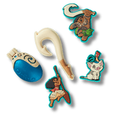 Crocs - Disney Moana 5 Pack Jibbitz™ charms for Women|Men|Kids|Jibbitz™ Charms