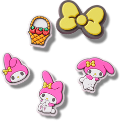 Crocs - MyMelody 5 Pack Jibbitz™ charms for Women|Men|Kids|Jibbitz™ Charms