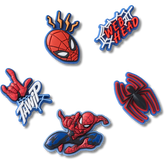 Crocs - Spiderman 5 Pack Jibbitz™ charms for Women|Men|Kids|Jibbitz™ Charms
