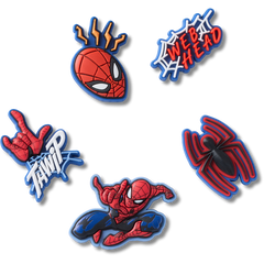 Crocs - Spiderman 5 Pack Jibbitz™ charms for Women|Men|Kids|Jibbitz™ Charms