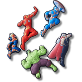 Crocs - Avengers Heroes 5PCk Jibbitz™ charms for Women|Men|Kids|Jibbitz™ Charms