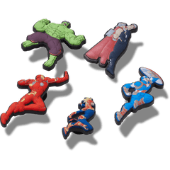 Crocs - Avengers Heroes 5PCk Jibbitz™ charms for Women|Men|Kids|Jibbitz™ Charms
