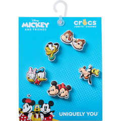 Crocs - Mickey and Friends PVC 5 Pack Jibbitz™ charms for Women|Men|Kids|Jibbitz™ Charms