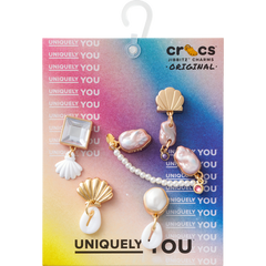 Crocs - Elevated Pearl 5 Pack Jibbitz™ charms for Women|Men|Kids|Jibbitz™ Charms