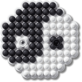 Crocs - Beaded Ying and Yang Jibbitz™ charms for Women|Men|Jibbitz™ Charms