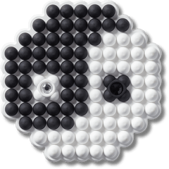 Crocs - Beaded Ying and Yang Jibbitz™ charms for Women|Men|Jibbitz™ Charms