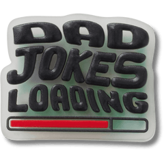 Crocs - Dad Jokes Loading Jibbitz™ charms for Women|Men|Jibbitz™ Charms