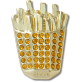 Crocs - Gold French Fries Jibbitz™ charms for Women|Men|Jibbitz™ Charms