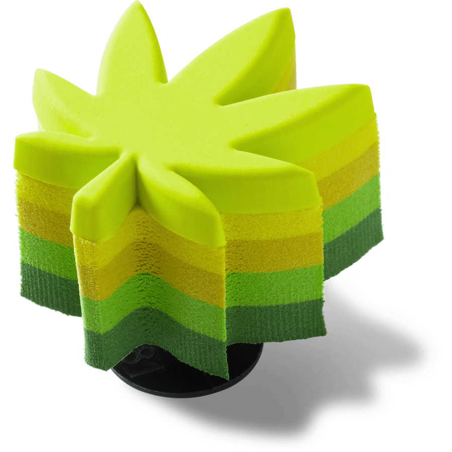 Crocs - Stacked Hemp Leaf Jibbitz™ charms for Women|Men|Jibbitz™ Charms