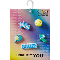 Crocs - Pickle Ball 5 Pack Jibbitz™ charms for Women|Men|Jibbitz™ Charms