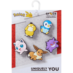 Crocs - Pokemon Assrtd 5 Pck Jibbitz™ charms for Women|Men|Jibbitz™ Charms