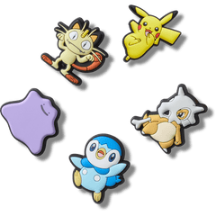 Crocs - Pokemon Variety 5 Pck Jibbitz™ charms for Women|Men|Kids|Jibbitz™ Charms