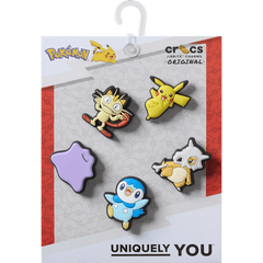 Crocs - Pokemon Variety 5 Pck Jibbitz™ charms for Women|Men|Kids|Jibbitz™ Charms