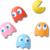 Crocs - Pacman II 5 Pack Jibbitz™ charms for Women|Men|Kids|Jibbitz™ Charms