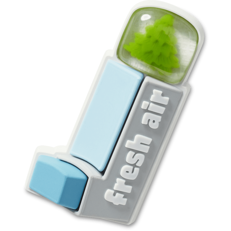 Crocs - Dimensional Fresh Air Inhaler Jibbitz™ charms for Women|Men|Jibbitz™ Charms