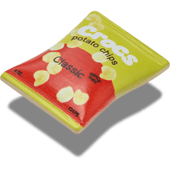 Crocs - Yellow Red Chip Bag Jibbitz™ charms for Women|Men|Jibbitz™ Charms