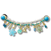 Crocs - Blue Adjustable Charm Chain Jibbitz™ charms for Women|Men|Kids|Jibbitz™ Charms