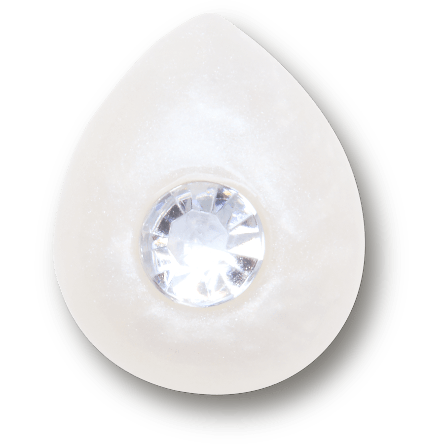 Crocs - Diamond April Birthstone Collection Jibbitz™ charms for Women|Men|Jibbitz™ Charms