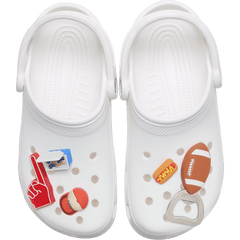 Crocs - Tailgate 5 Pack Jibbitz™ charms for Women|Men|Jibbitz™ Charms