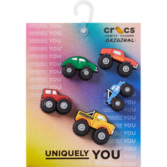 Crocs - Monster Truck 5 Pack Jibbitz™ charms for Women|Men|Jibbitz™ Charms
