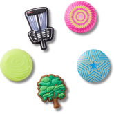 Crocs - Disc Golf 5 Pack Jibbitz™ charms for Women|Men|Jibbitz™ Charms