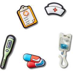 Crocs - Healthcare 5 Pack Jibbitz™ charms for Women|Men|Jibbitz™ Charms|Crocs at Work™