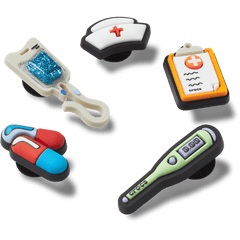 Crocs - Healthcare 5 Pack Jibbitz™ charms for Women|Men|Jibbitz™ Charms|Crocs at Work™