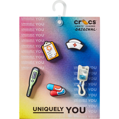 Crocs - Healthcare 5 Pack Jibbitz™ charms for Women|Men|Jibbitz™ Charms|Crocs at Work™