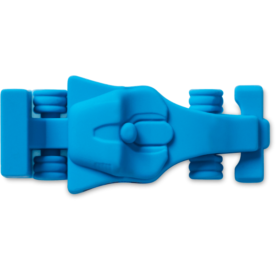 Crocs - 3D Blue Race Car Jibbitz™ charms for Women|Men|Jibbitz™ Charms