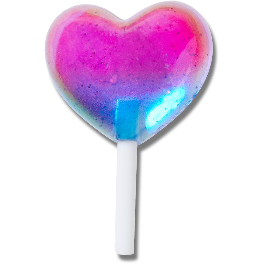 Crocs - Jelly Heart Lollipop Jibbitz™ charms for Women|Men|Jibbitz™ Charms