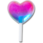 Crocs - Jelly Heart Lollipop Jibbitz™ charms for Women|Men|Jibbitz™ Charms