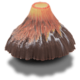 Crocs - Volcano Eruption Jibbitz™ charms for Women|Men