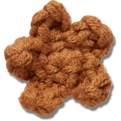 Crocs - Crafted Crochet Brown Star Jibbitz™ charms for Women|Men|Jibbitz™ Charms