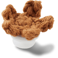 Crocs - Crafted Crochet Brown Star Jibbitz™ charms for Women|Men|Jibbitz™ Charms
