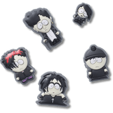 Crocs - South Park Goth Kids 5 Pack Jibbitz Shoe Charm for Women|Men|Kids|Jibbitz™ Charms