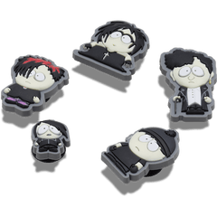 Crocs - South Park Goth Kids 5 Pack Jibbitz Shoe Charm for Women|Men|Kids|Jibbitz™ Charms