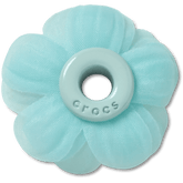 Crocs - Blue Chiffon Grommet Jibbitz™ charms for Women|Men|Jibbitz™ Charms