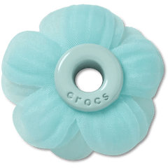 Crocs - Blue Chiffon Grommet Jibbitz™ charms for Women|Men|Jibbitz™ Charms