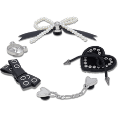 Crocs - Indie Luxe Silver 5 Pack Jibbitz™ charms for Women|Men|Jibbitz™ Charms