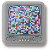Crocs - Lights Up Pixelated TV Jibbitz™ charms for Women|Men|Jibbitz™ Charms