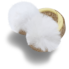 Crocs - Fuzzy Earmuffs Jibbitz™ charms for Women|Men|Jibbitz™ Charms