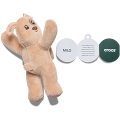 Crocs - Huggitz Brown Puppy Jibbitz Shoe Charm for Women|Men|Kids|Jibbitz™ Charms