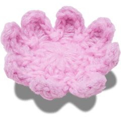Crocs - Crochet Light Pink Flower Jibbitz™ charms for Women|Men