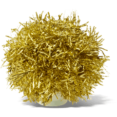 Crocs - Gold Tinsel Pom Jibbitz™ charms for Women|Men|Jibbitz™ Charms