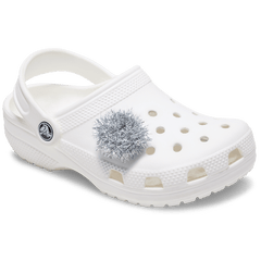Crocs - Silver Tinsel Pom Jibbitz™ charms for Women|Men|Jibbitz™ Charms