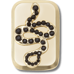 Crocs - Gold Snake Emblem Jibbitz™ charms for Women|Men|Jibbitz™ Charms
