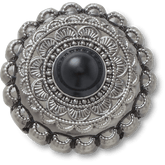 Crocs - Silver and Black Emblem Jibbitz™ charms for Women|Men|Jibbitz™ Charms
