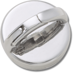 Crocs - Silver Interchangeable Stud Jibbitz™ charms for Women|Men